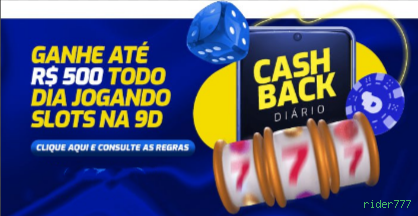 Cadastro rápido e seguro na rider777